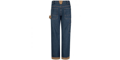 red kap relaxed fit carpenter jeans